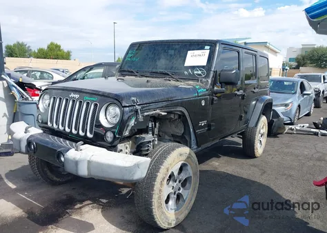 2017 Jeep Wrangler Unlimited Sahara 4X4 from USA, damaged, VIN 1C4BJWEG5HL536368
